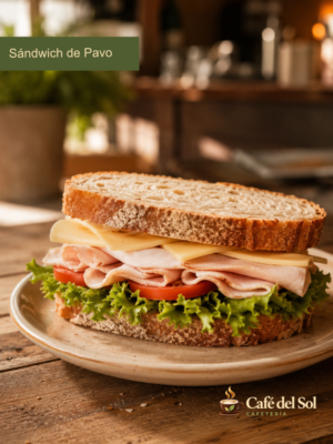 Sándwich de Pavo