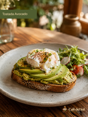 Tostada Avocado